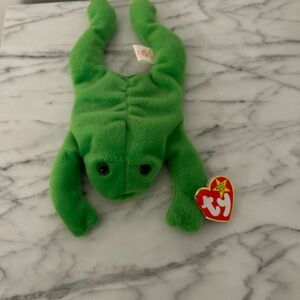 LEGS the Frog Beanie Baby